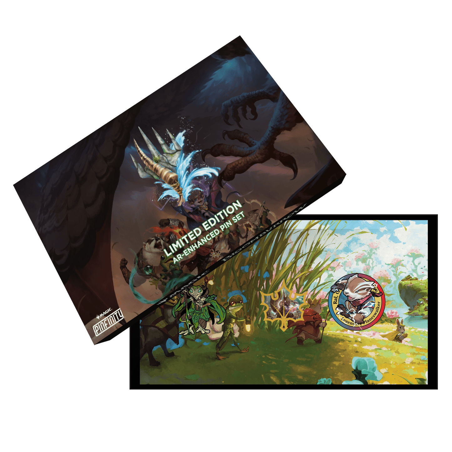 Magic: The Gathering - Bloomburrow AR Pin Set Pinfinity - Augmented Reality Collectible Pins