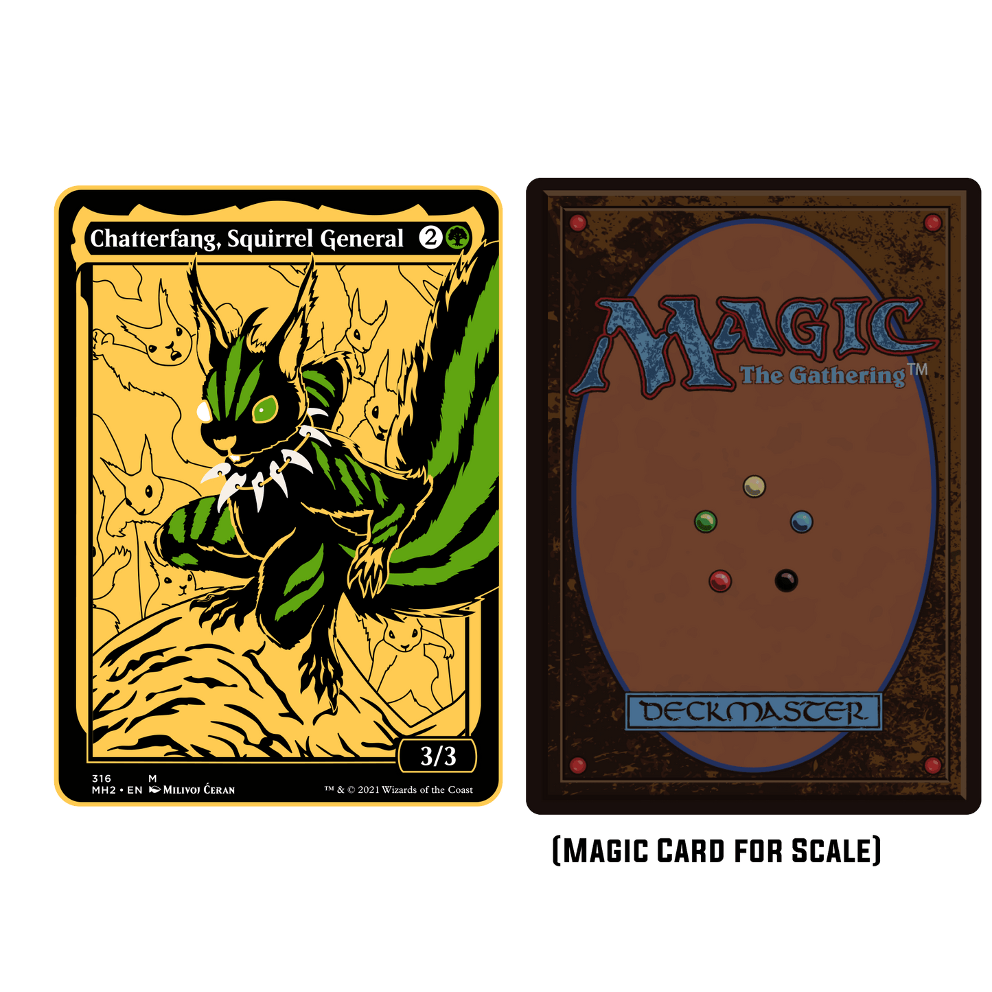 Magic: The Gathering - Chatterfang Commander Token (MH2)