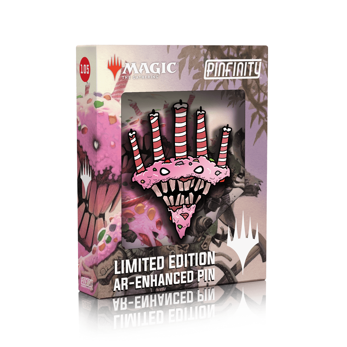 Magic: The Gathering - Devouring Sugarmaw Planeswalker Symbol Pin Pinfinity - Augmented Reality Collectible Pins