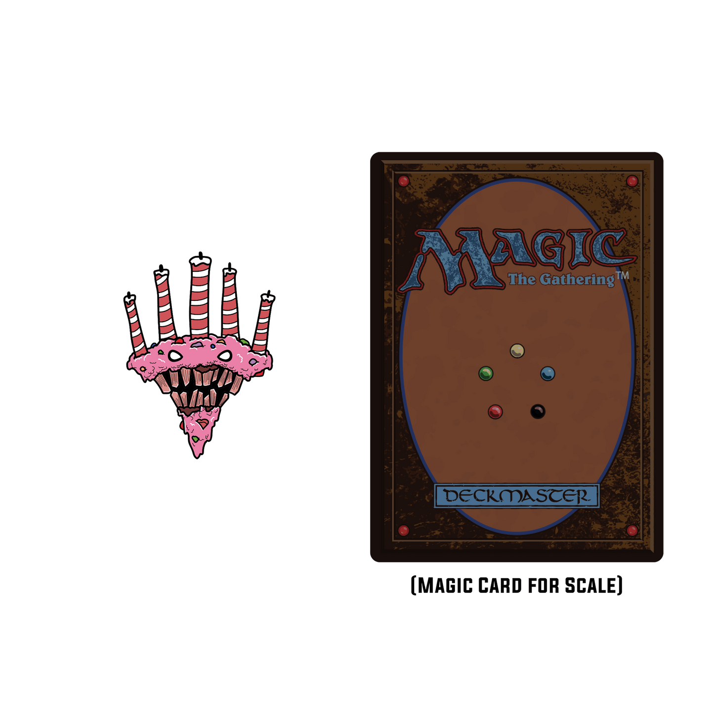 Magic: The Gathering - Devouring Sugarmaw Planeswalker Symbol Pin Pinfinity - Augmented Reality Collectible Pins
