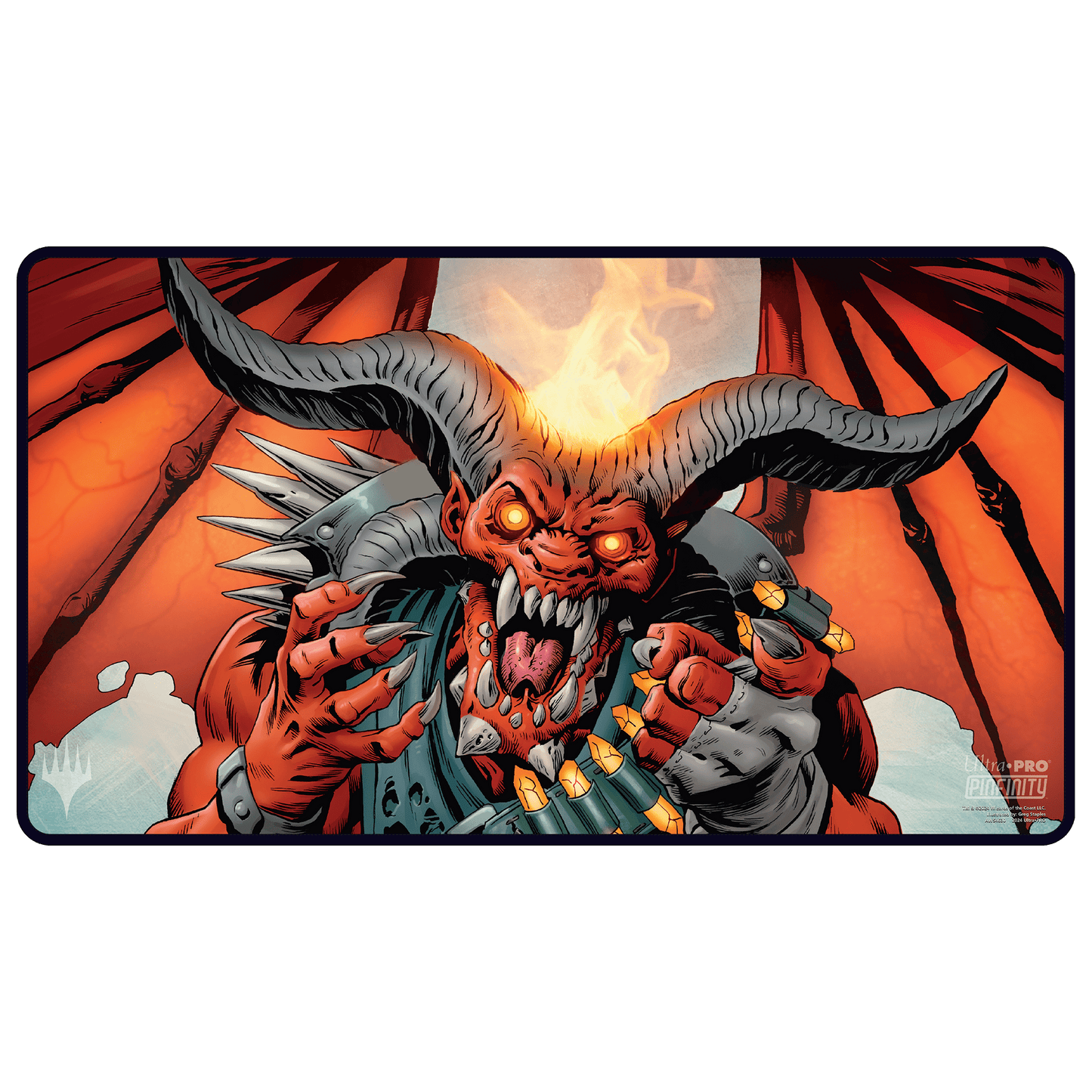 Magic: The Gathering - Exclusive UltraPRO Rakdos the Muscle AR Playmat - Out of Play