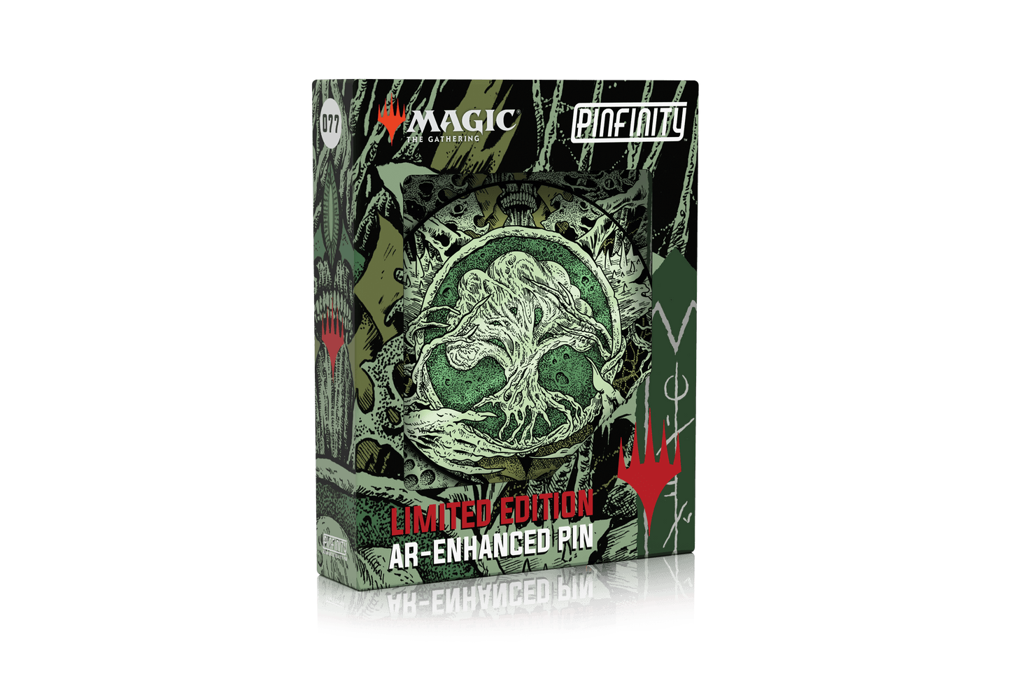 Magic: The Gathering - Infect Forest Pin Pinfinity - Augmented Reality Collectible Pins