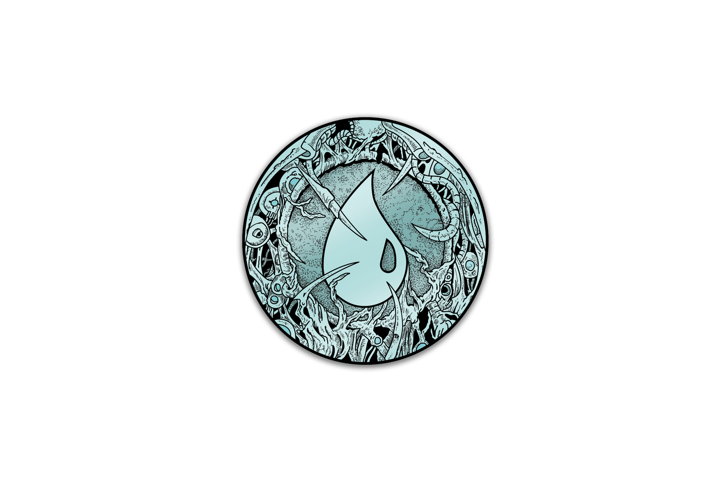 Magic: The Gathering - Infect Island Pin Pinfinity - Augmented Reality Collectible Pins