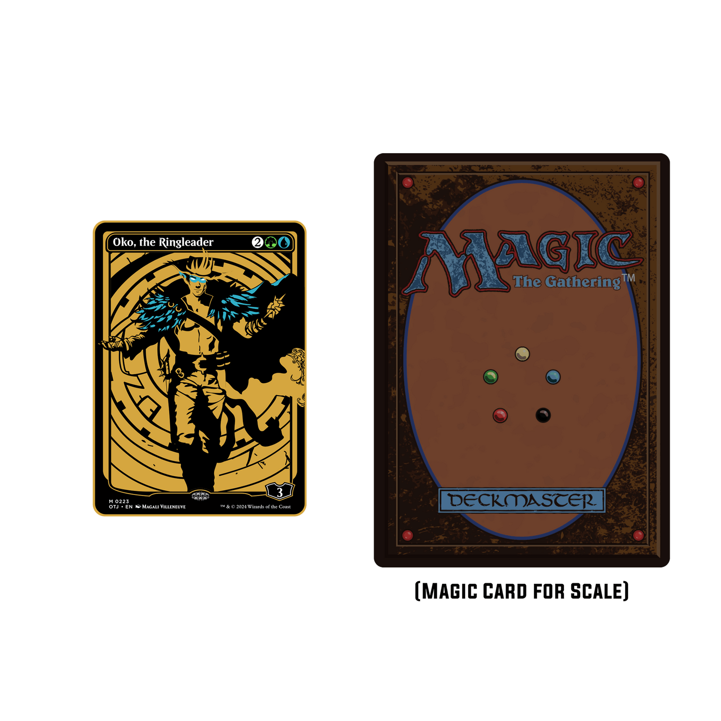 Magic: The Gathering - Outlaws of Thunder Junction Pin Set Pinfinity - Augmented Reality Collectible Pins