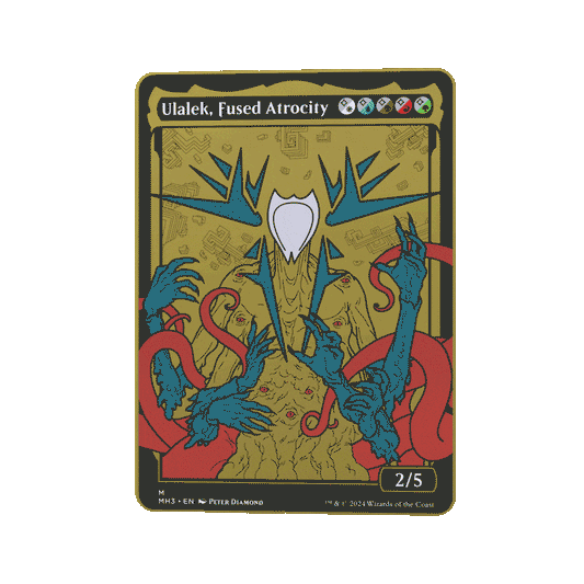 Magic: The Gathering - Ulalek Commander Token - Out of Play