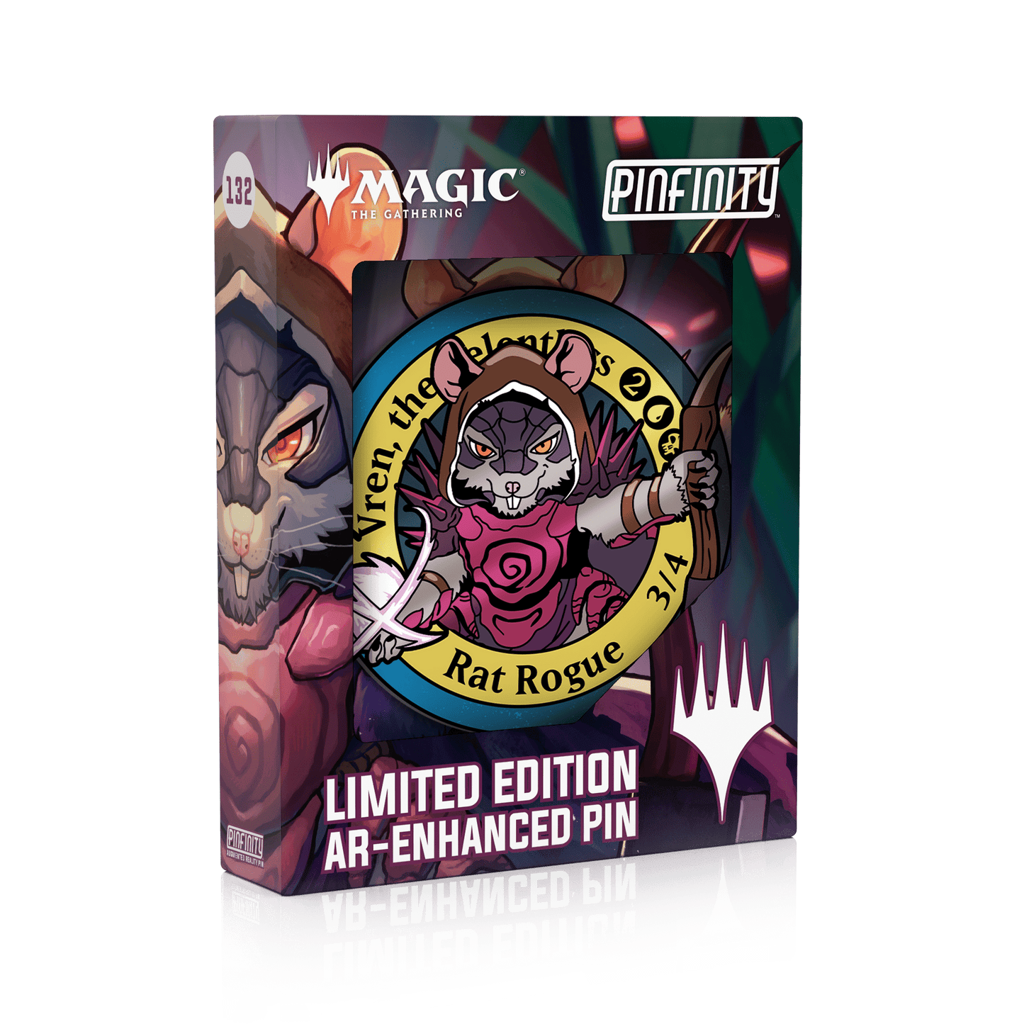 Magic: The Gathering - Vren, the Relentless AR Pin Pinfinity - Augmented Reality Collectible Pins