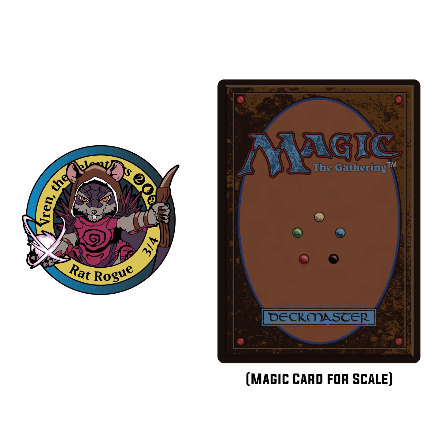 Magic: The Gathering - Vren, the Relentless AR Pin Pinfinity - Augmented Reality Collectible Pins
