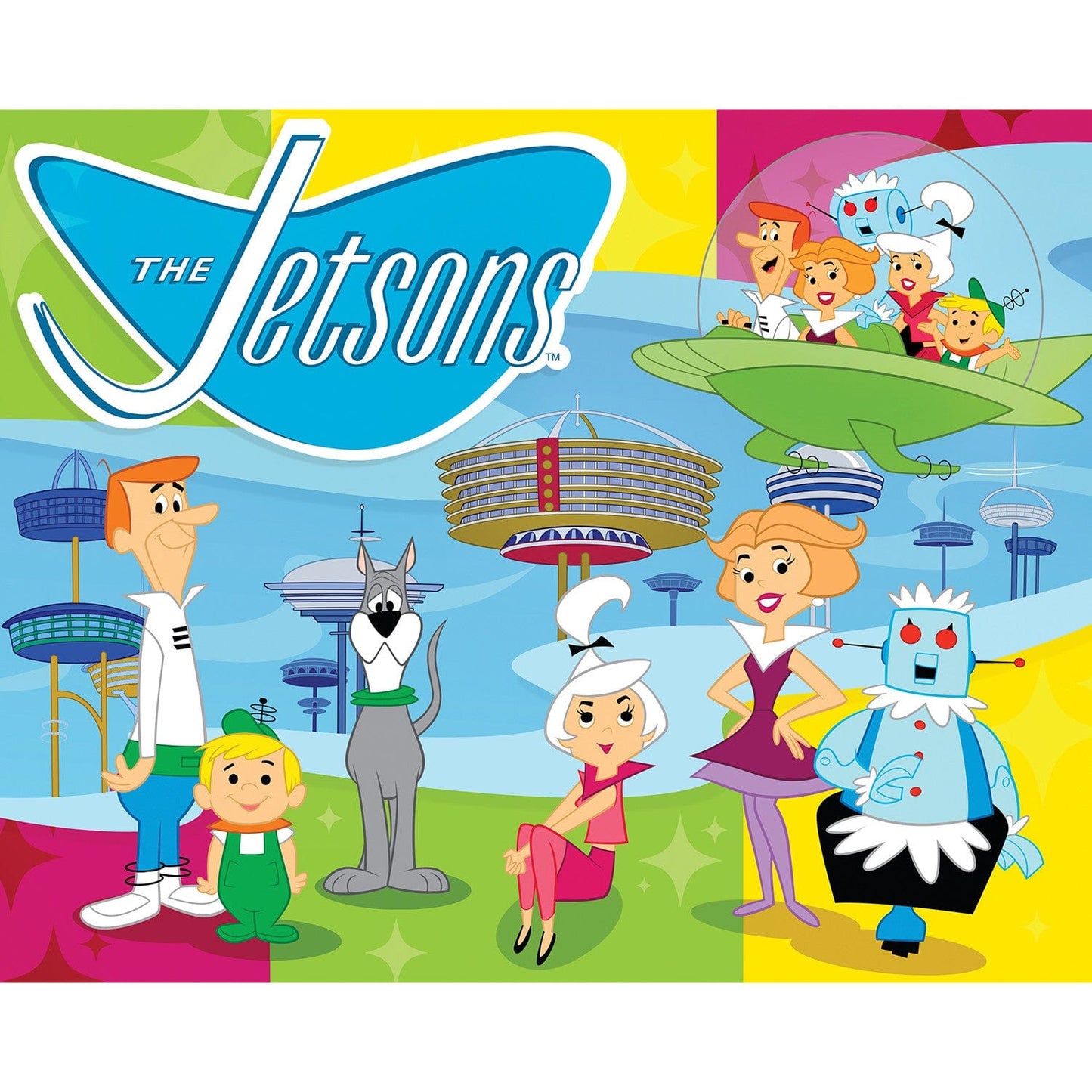 Hanna-Barbera 100 Piece Jigsaw Puzzles 4-Pack - Out of Play