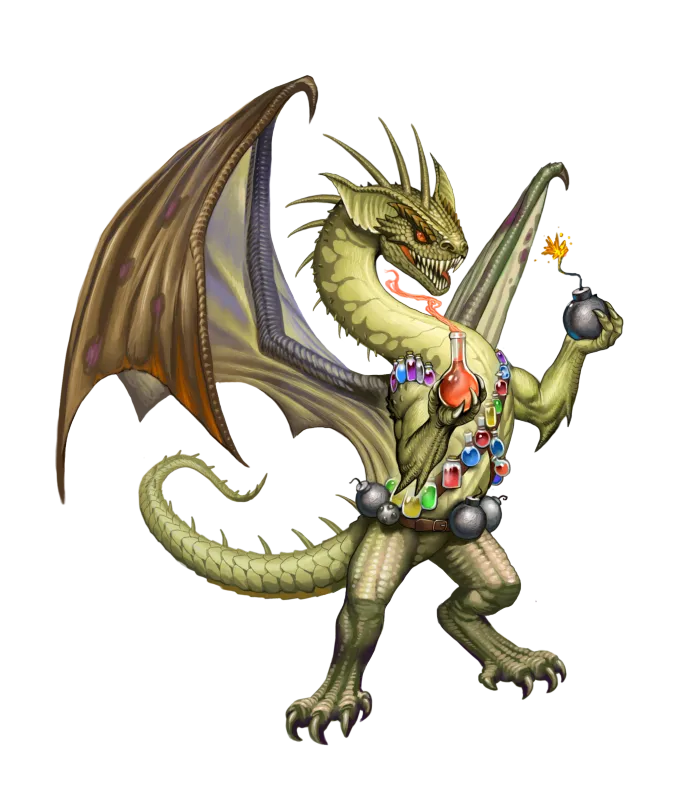 Battlezoo Dragons: Fairy Dragons Hardcover & PDF Roll For Combat