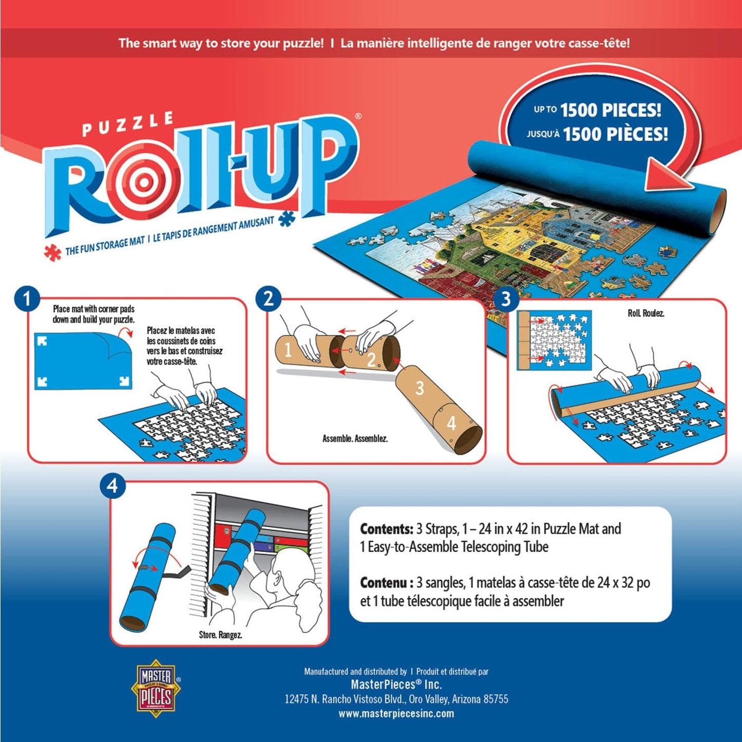 Jigsaw Puzzle Roll Up - 24"x42" - Out of Play