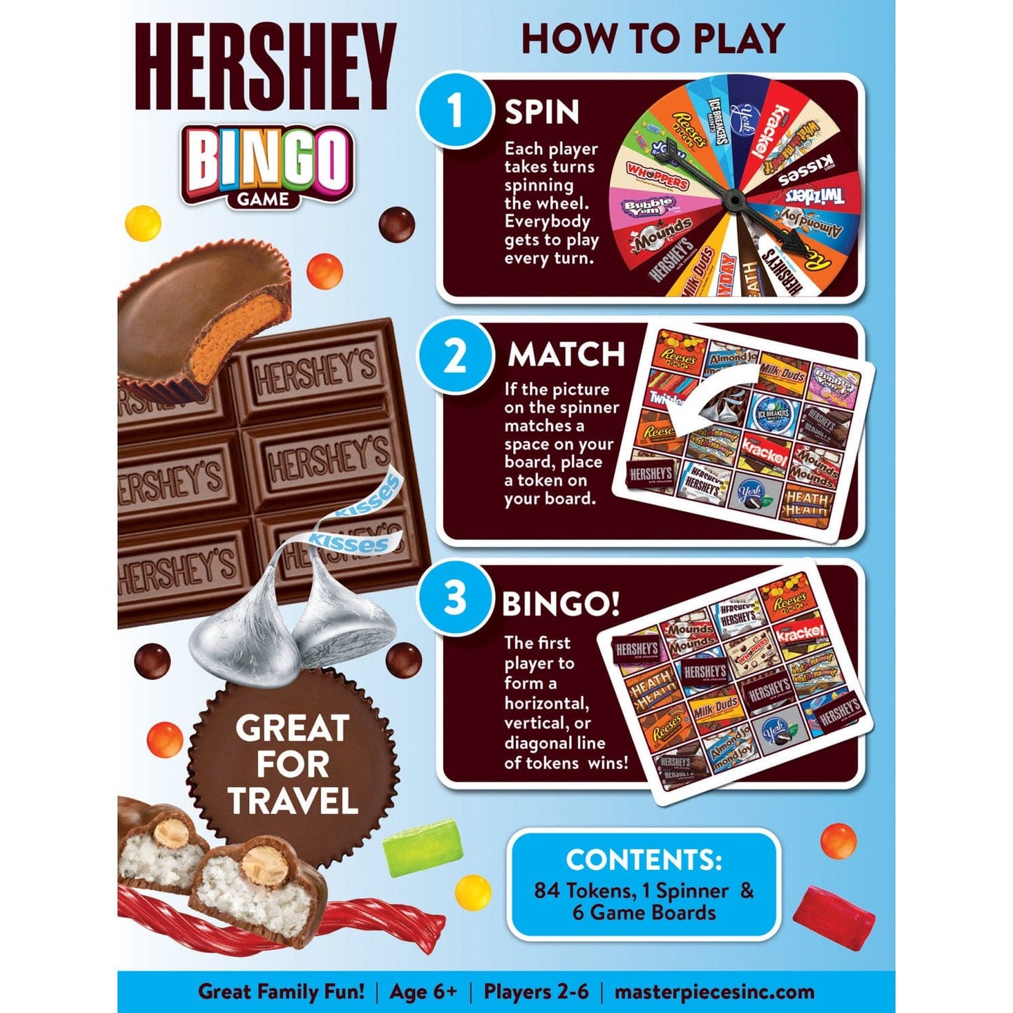 Hershey's Bingo Game - Out of Play