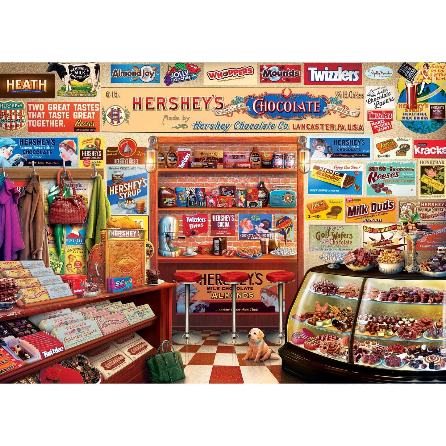 Hershey's Candy Shop - 1000 Piece Jigsaw Puzzle - Out of Play