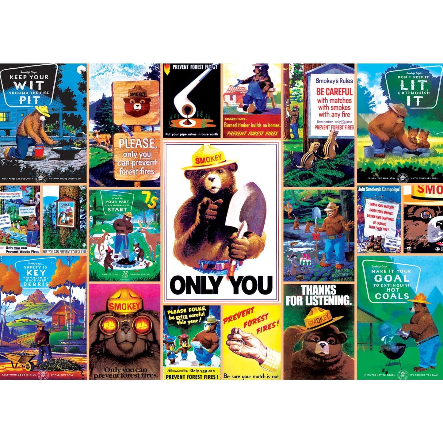 Smokey Bear National Parks 500 Piece Jigsaw Puzzle MasterPieces Puzzle Company INC