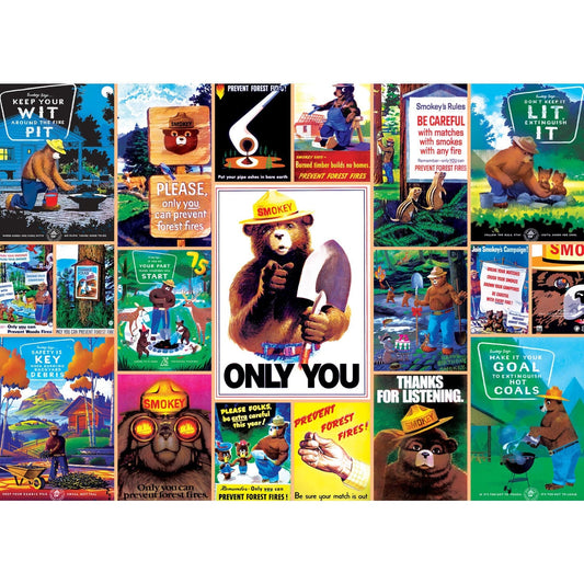 Smokey Bear National Parks 500 Piece Jigsaw Puzzle - Out of Play