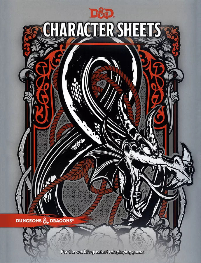 Dungeons & Dragons - Character Sheets - 5th Edition - Out of Play
