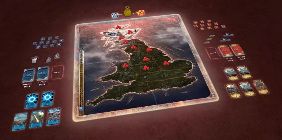 War of the Worlds: The New Wave - Board Game - Out of Play