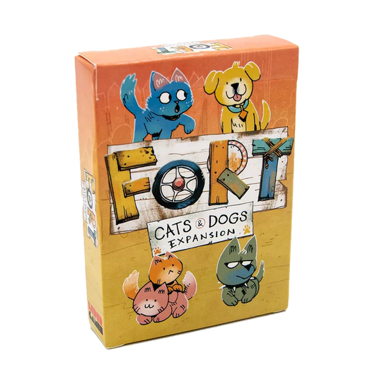 Fort - Cats & Dogs Expansion - Deckbuilding Card Game - Out of Play