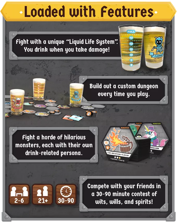 Heroes of Barcadia - Board Game PunkOuter Games
