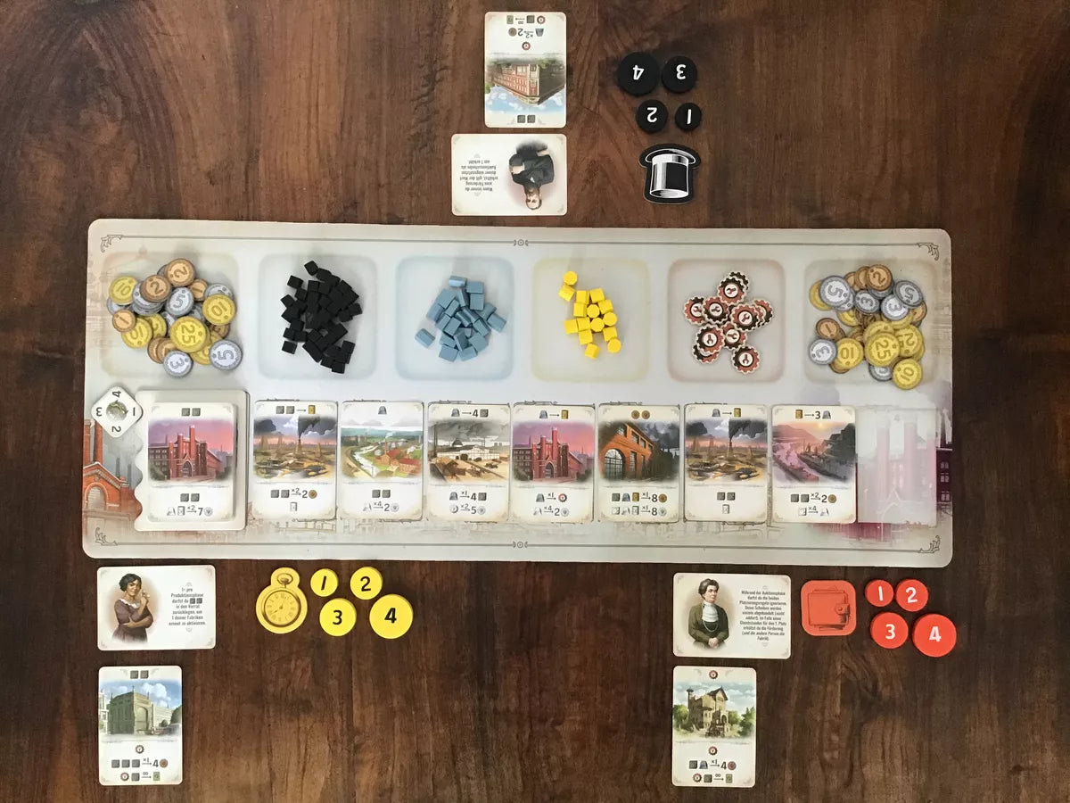 Furnace - An Engine-Building Board Game - Out of Play