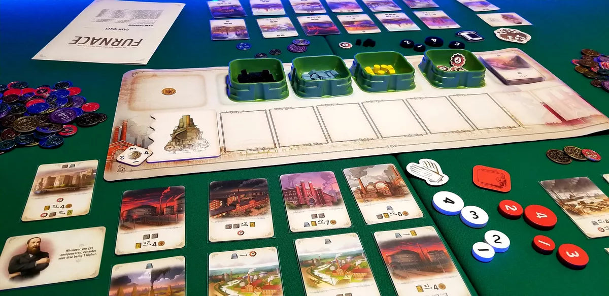 Furnace - An Engine-Building Board Game - Out of Play