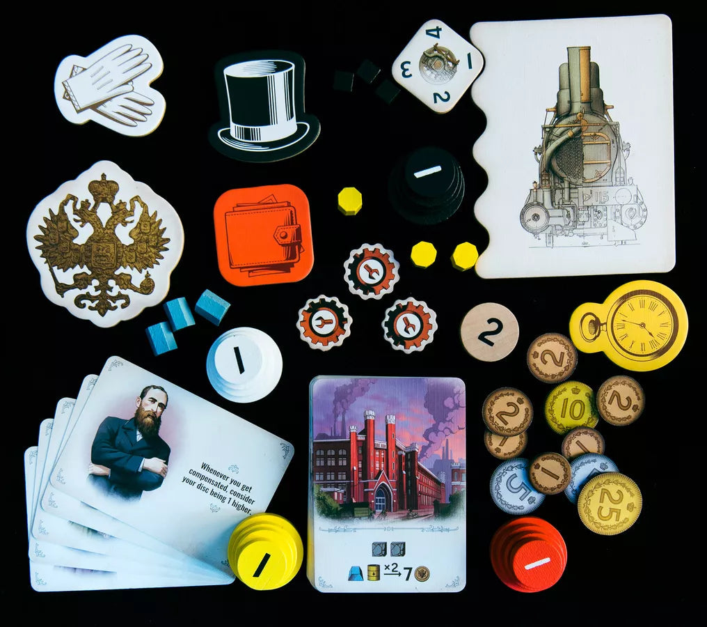 Furnace - An Engine-Building Board Game - Out of Play