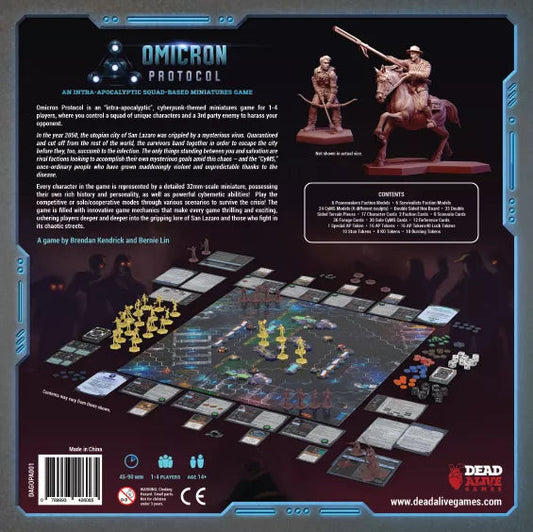 Omicron Protocol - Board Game - Out of Play