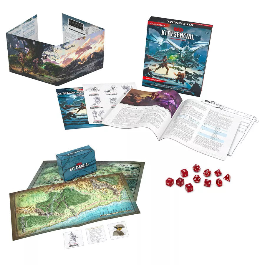 Dungeons & Dragons Essentials Kit (Boxed Set) - 5th Edition - Out of Play