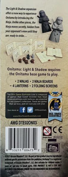 Onitama: Light and Shadow - Board Game - Out of Play