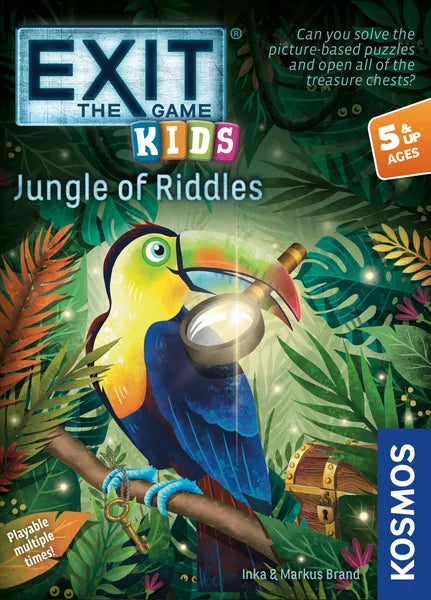 EXIT Kids: Jungle of Riddles - Board Game - Out of Play