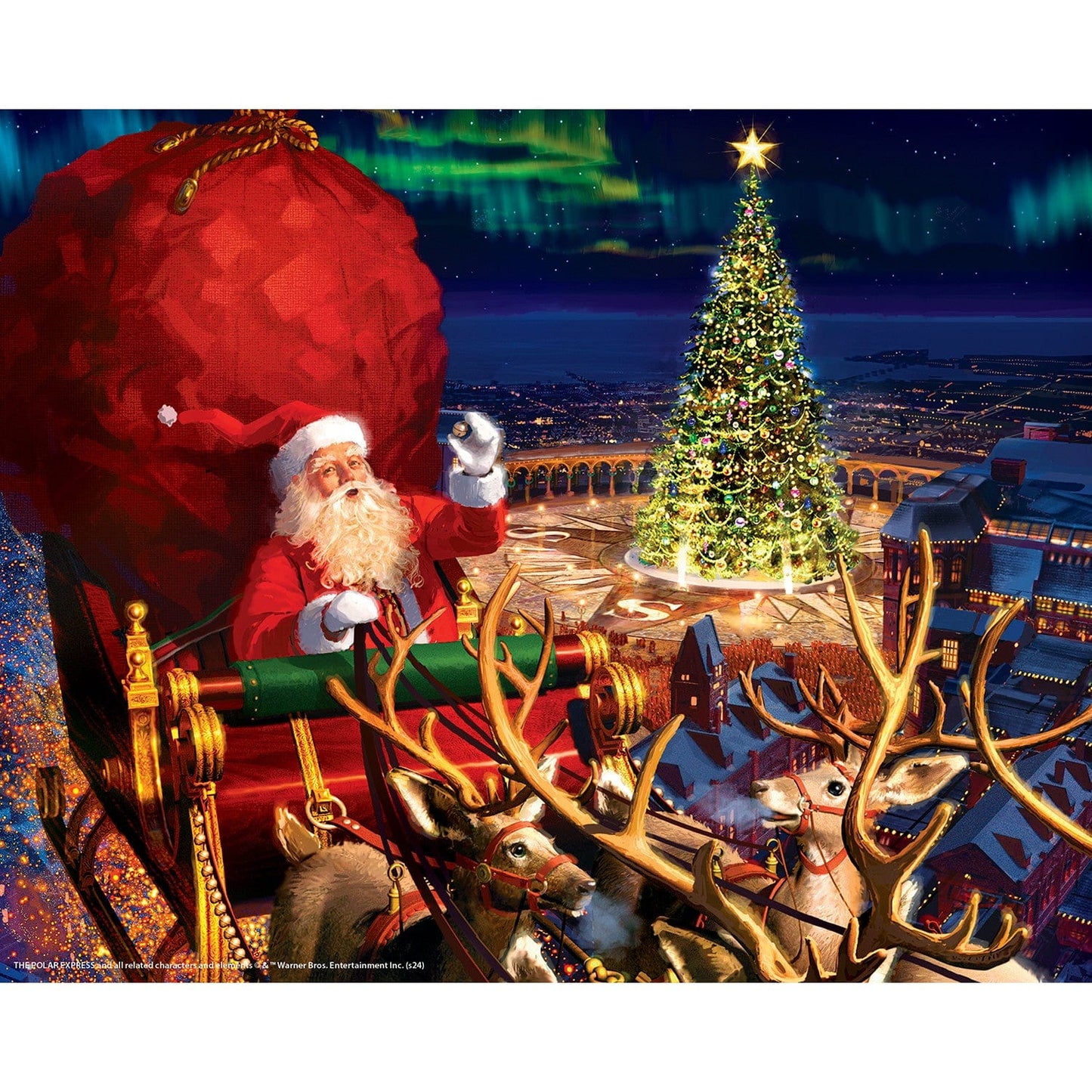 The Polar Express 4-Pack 100 Piece Jigsaw Puzzles - Out of Play
