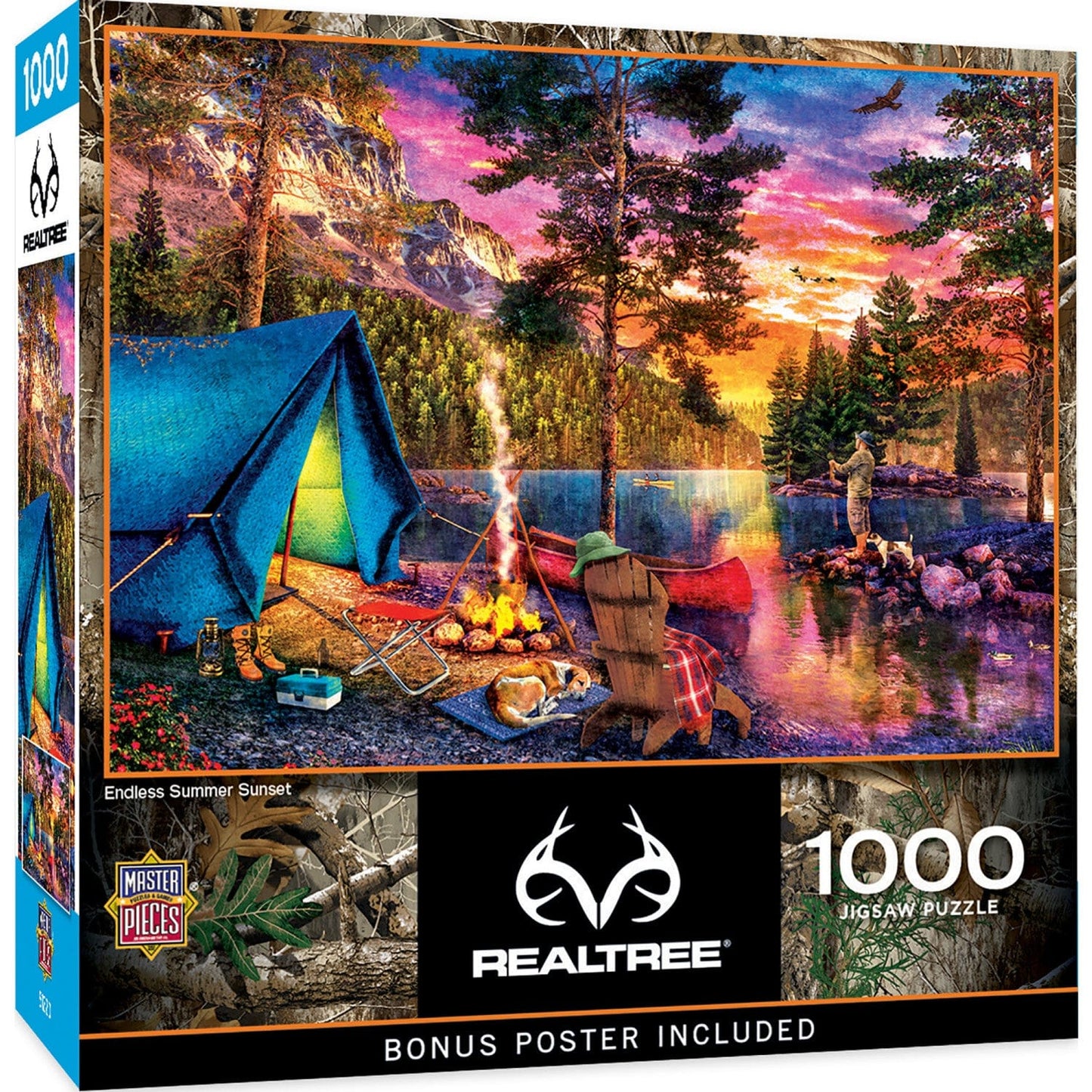 Realtree - Endless Summer Sunset 1000 Piece Jigsaw Puzzle - Out of Play