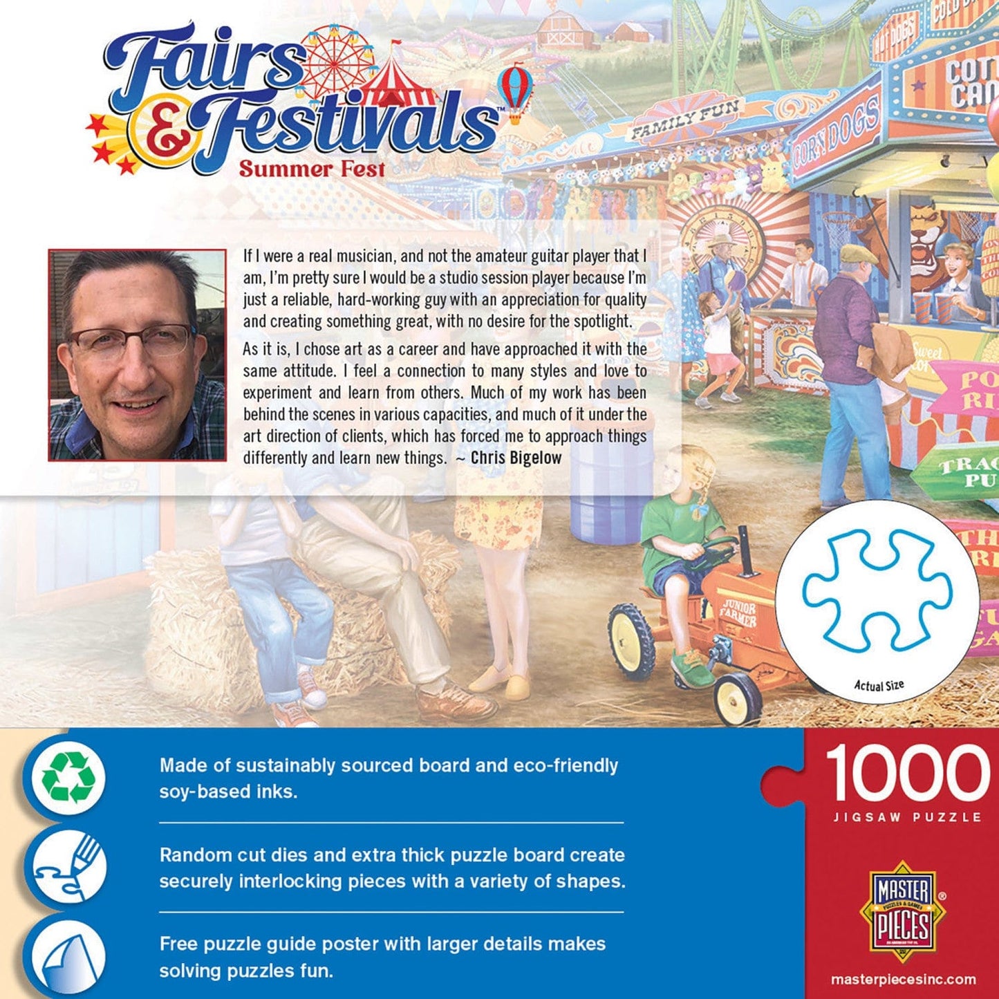 Fairs & Festivals - Summer Fest 1000 Piece Jigsaw Puzzle - Out of Play