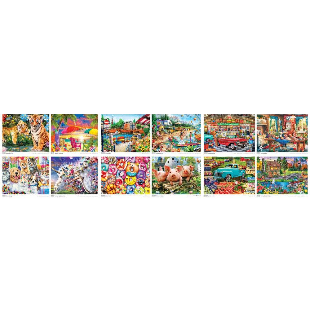 Artist Gallery Jigsaw Puzzle Collection Series 2 - 12 Pack - Out of Play