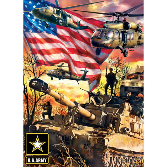 U.S. Army - Army Firepower 1000 Piece Jigsaw Puzzle - Out of Play