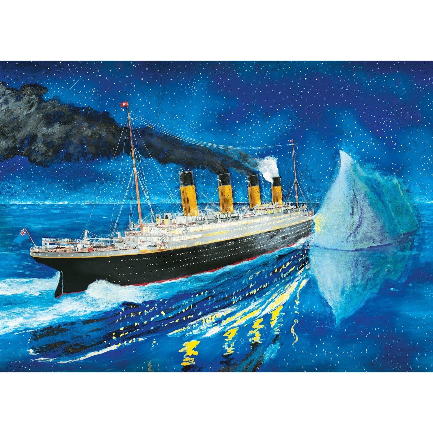 Titanic - Fateful Night 1000 Piece Jigsaw Puzzle - Out of Play