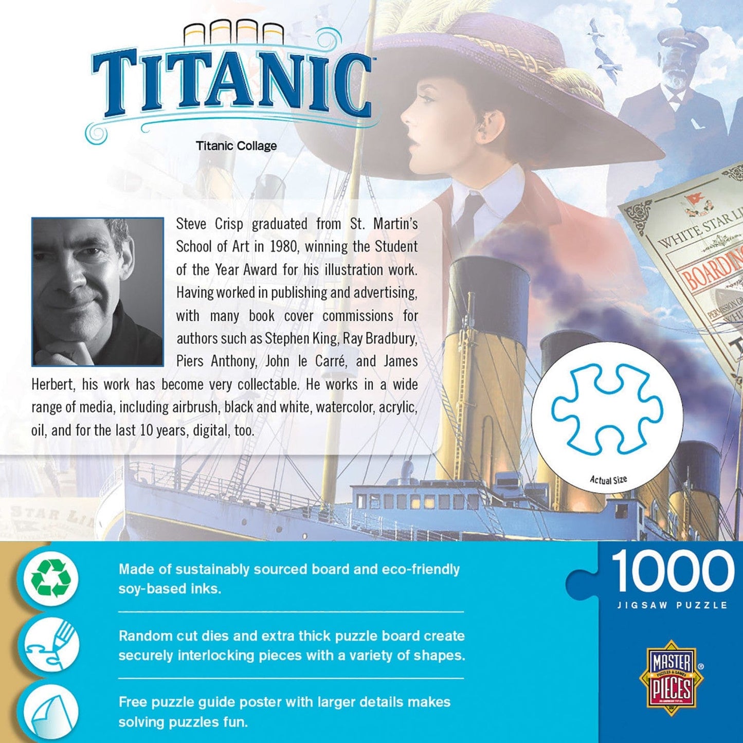 Titanic Collage - 1000 Piece Jigsaw Puzzle - Out of Play