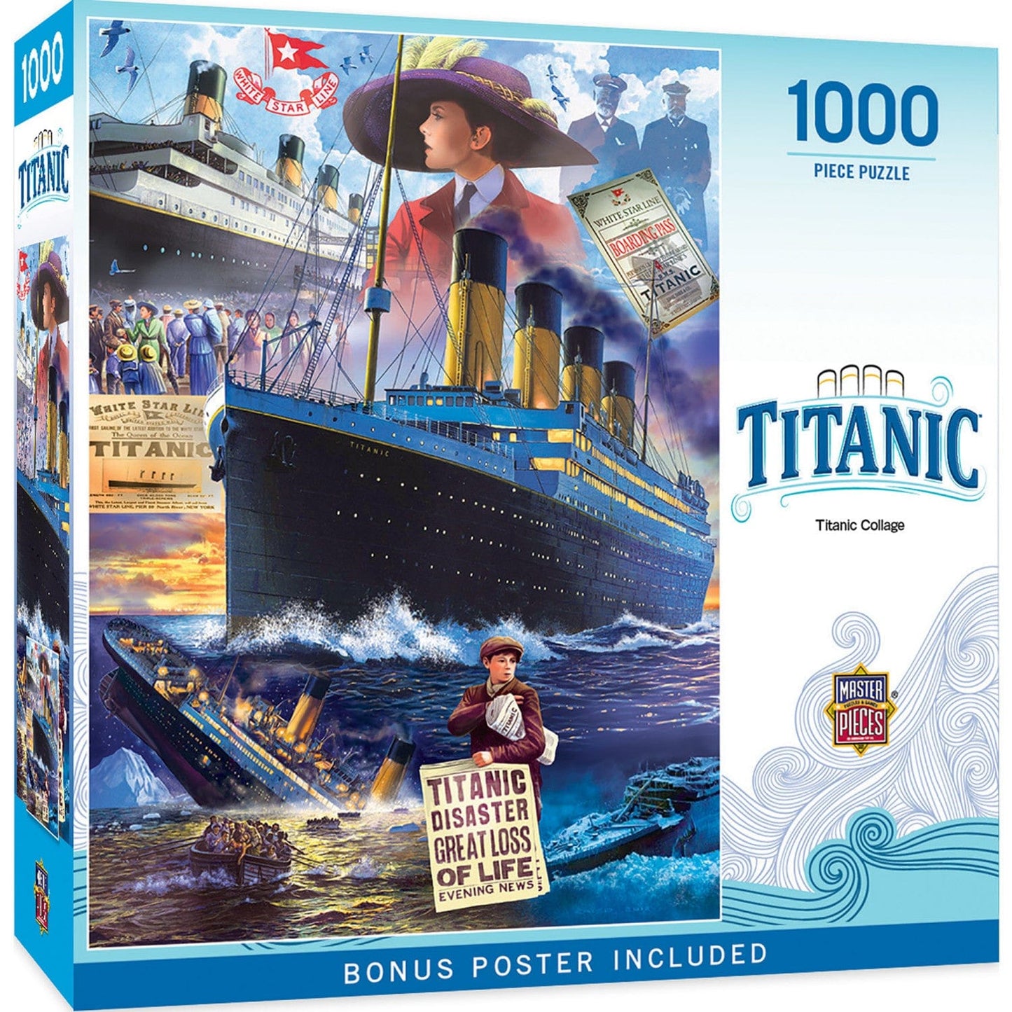 Titanic Collage - 1000 Piece Jigsaw Puzzle - Out of Play