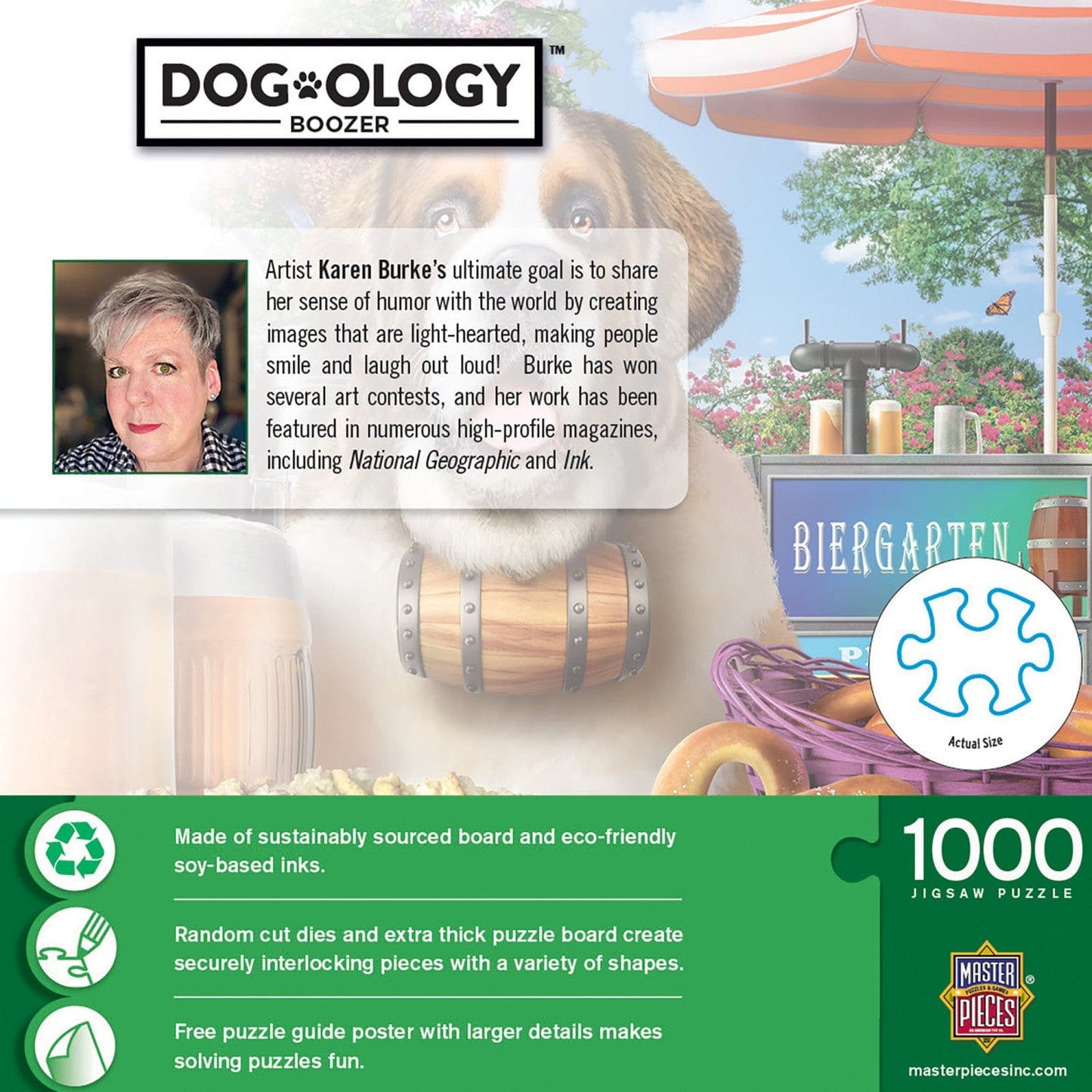 Dogology - Boozer 1000 Piece Jigsaw Puzzle - Out of Play