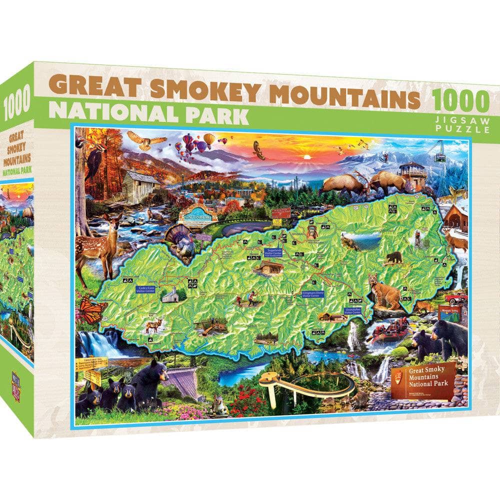 Great Smoky Mountains National Park 1000 Piece Jigsaw Puzzle - Out of Play