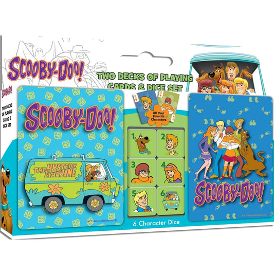 Scooby Doo 2-pack Playing Cards & Dice Set - Out of Play