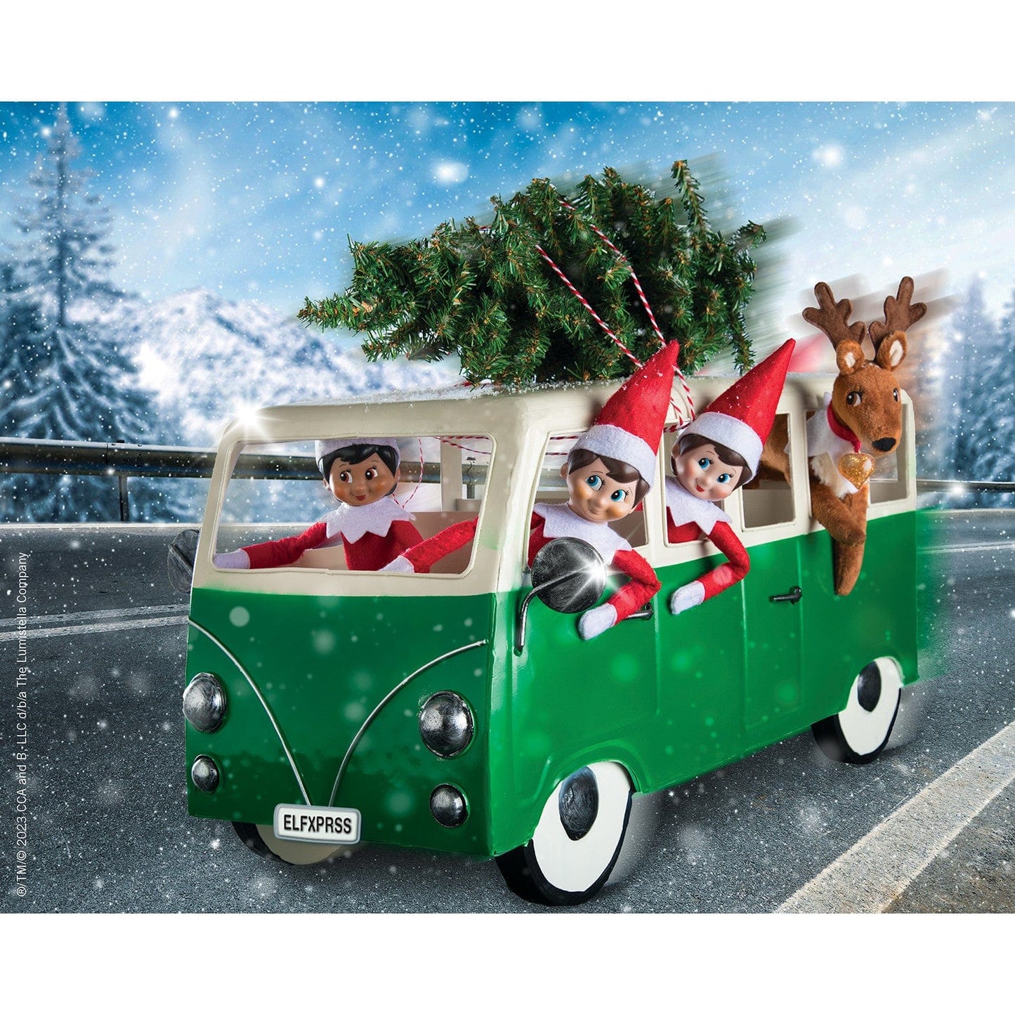 Elf on the Shelf 4-Pack 100 Piece Jigsaw Puzzles - V2 - Out of Play