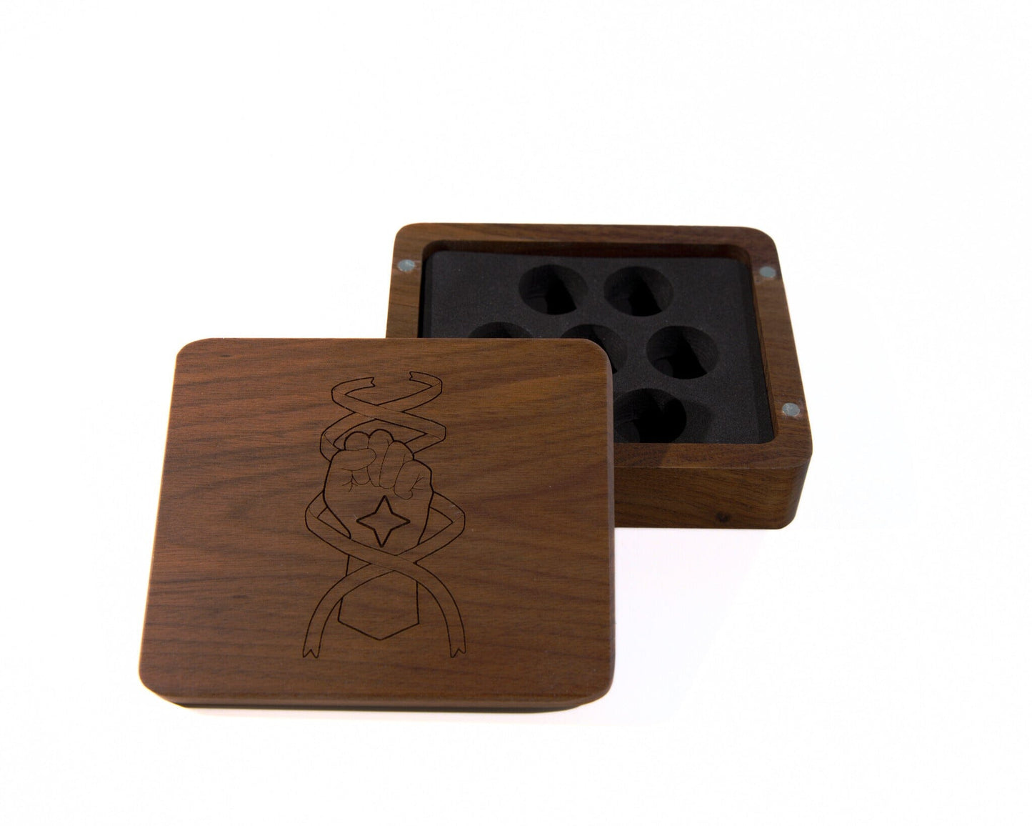 Monk Wooden Dice Case Easy Roller Dice Company