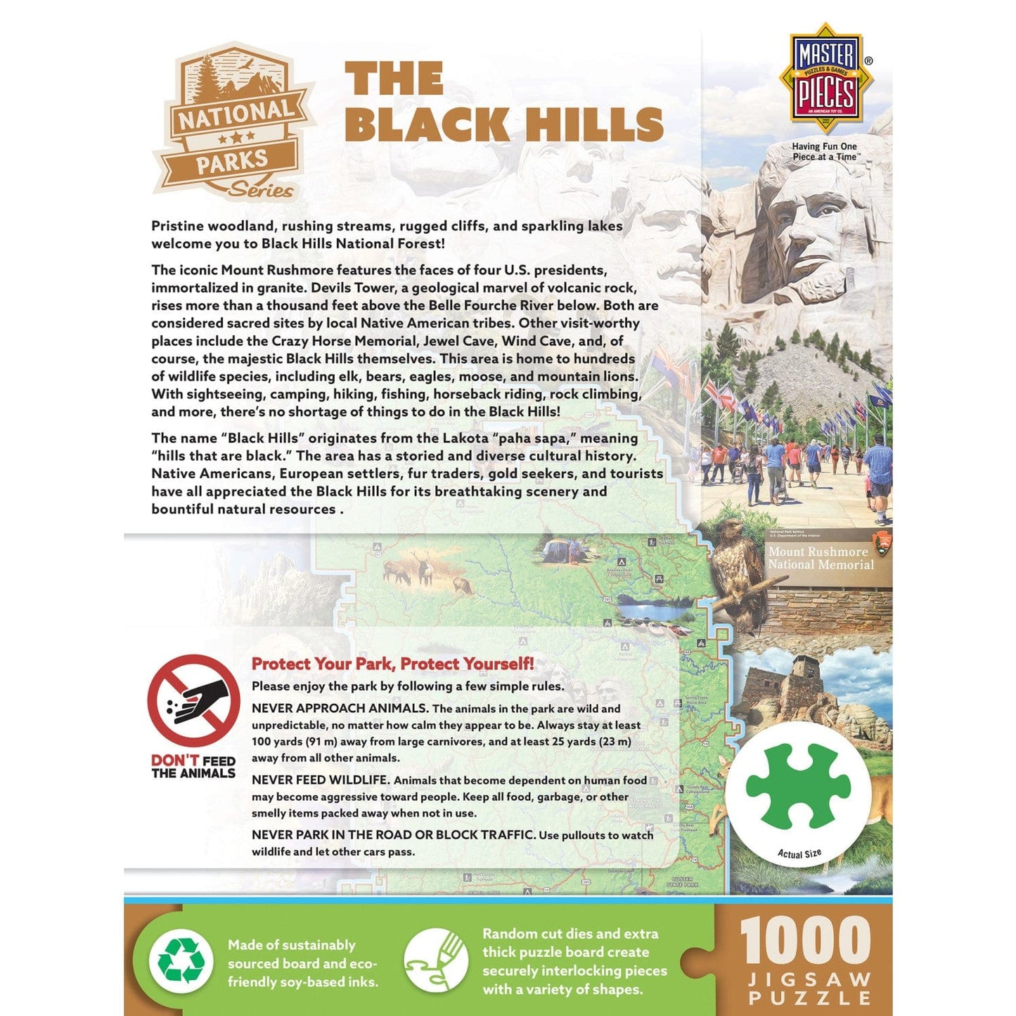 Black Hills National Forest 1000 Piece Jigsaw Puzzle - Out of Play