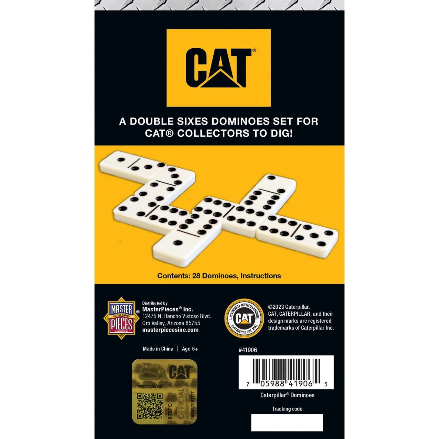 CAT - Caterpillar Dominoes - Out of Play