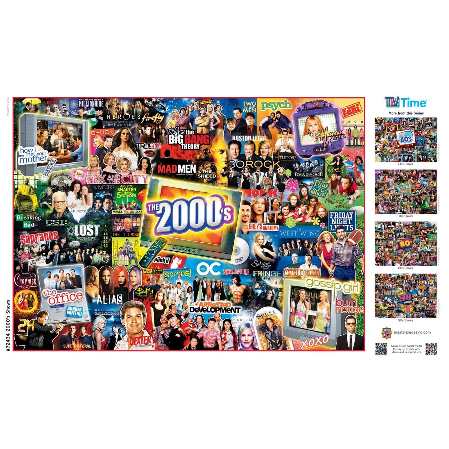 TV Time - 2000's Shows 1000 Piece Jigsaw Puzzle - Out of Play
