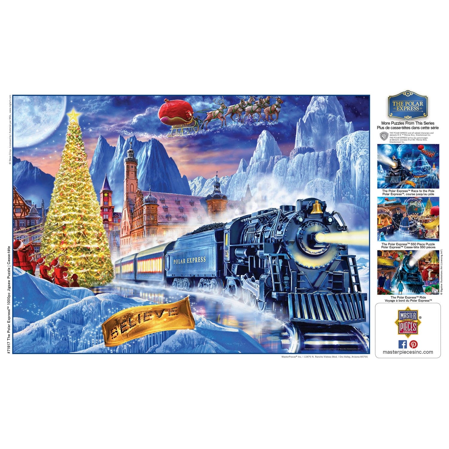 The Polar Express 1000 Piece Jigsaw Puzzle - Out of Play