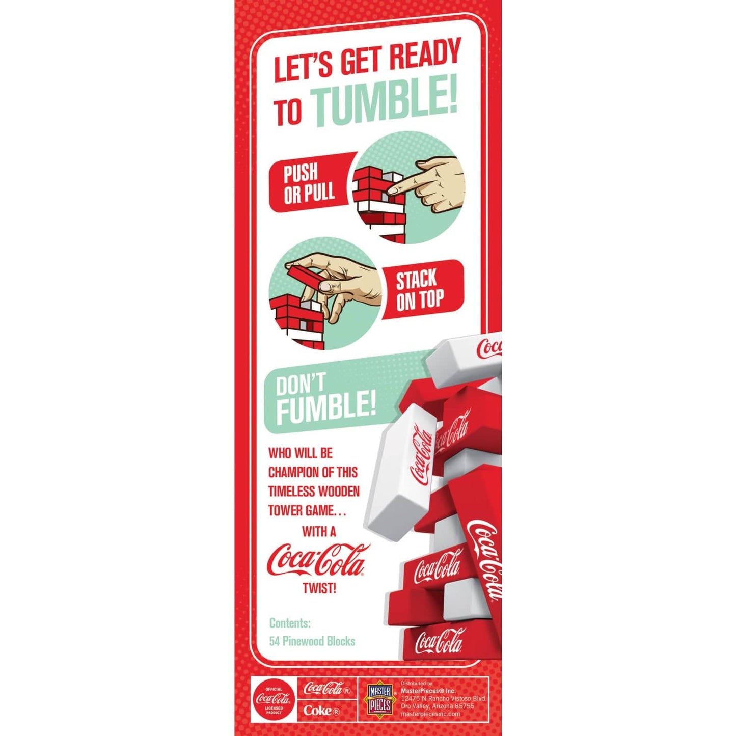 Coca-Cola Tumble Tower - Out of Play