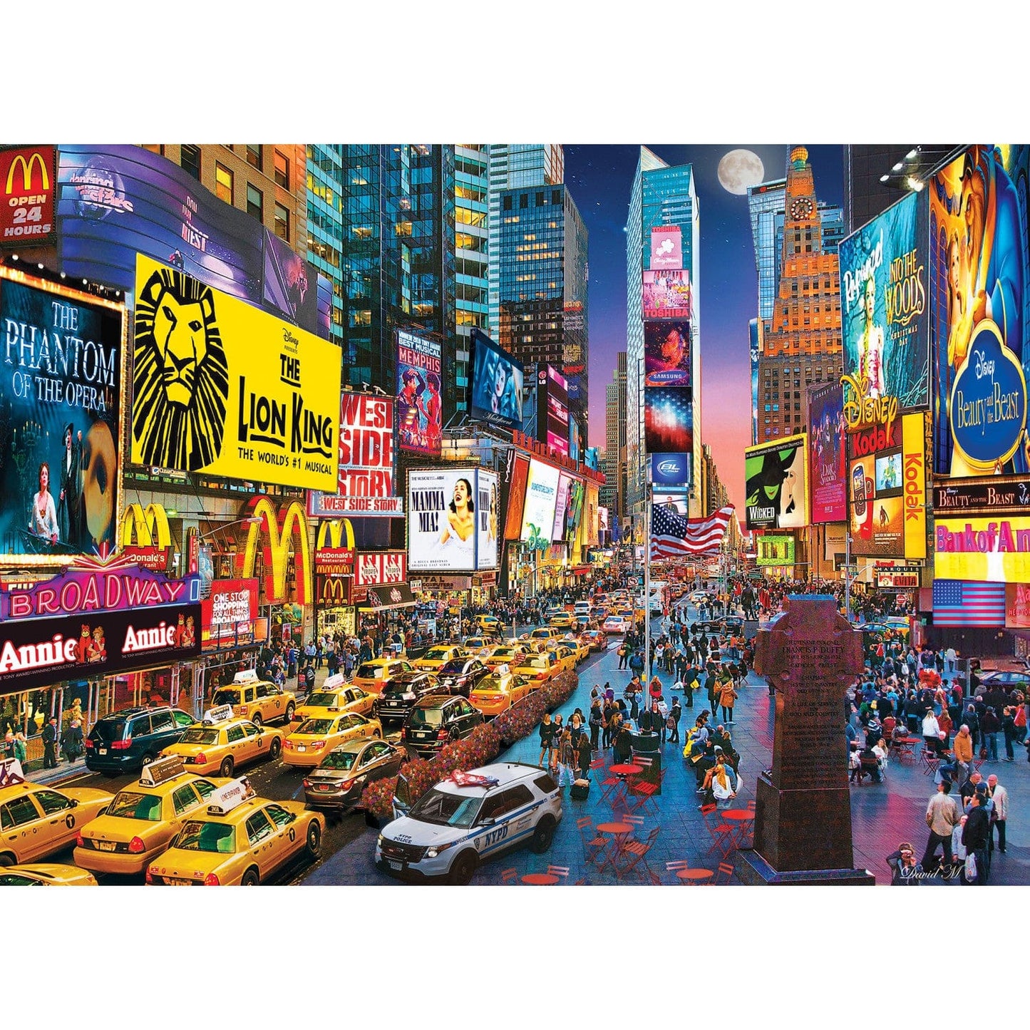 Colorscapes - Show Time 1000 Piece Jigsaw Puzzle - Out of Play