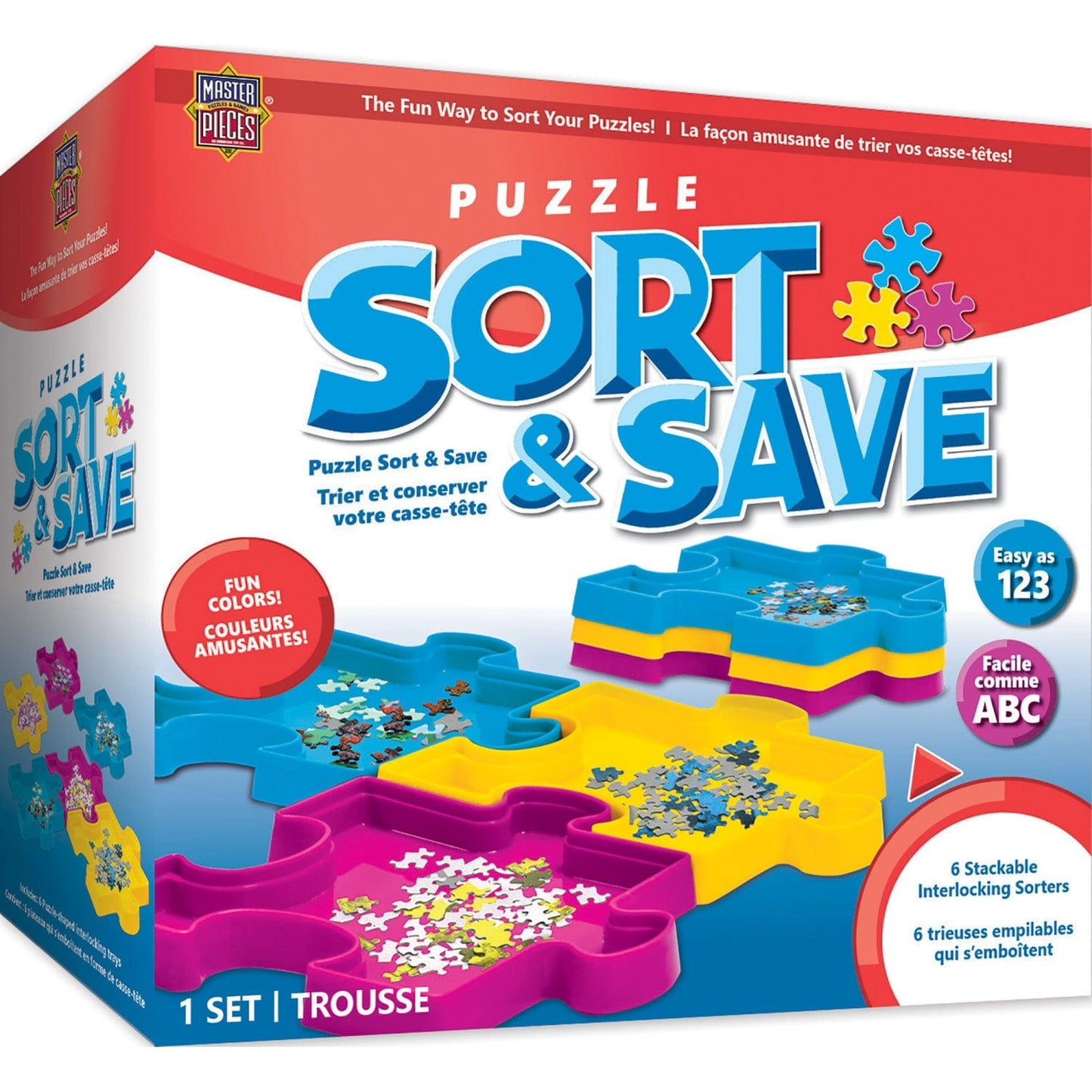 Jigsaw Puzzle Sort & Save - Sorting Trays - Out of Play