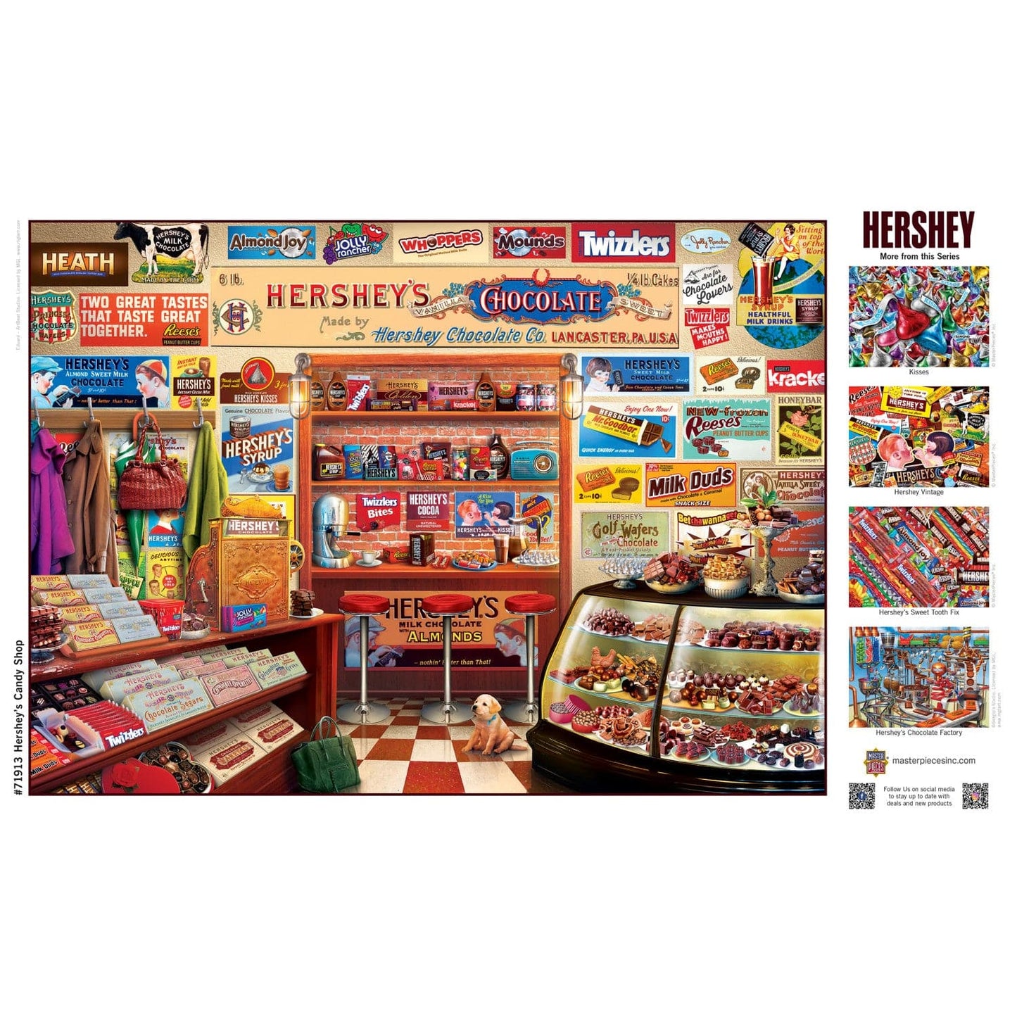 Hershey's Candy Shop - 1000 Piece Jigsaw Puzzle - Out of Play
